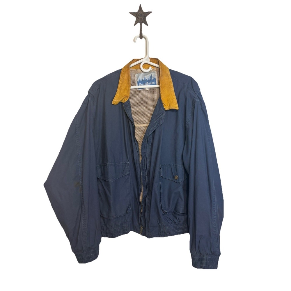 Men's Urban Renewal By M. Julian Lightweight Utility Field Jacket Size XL